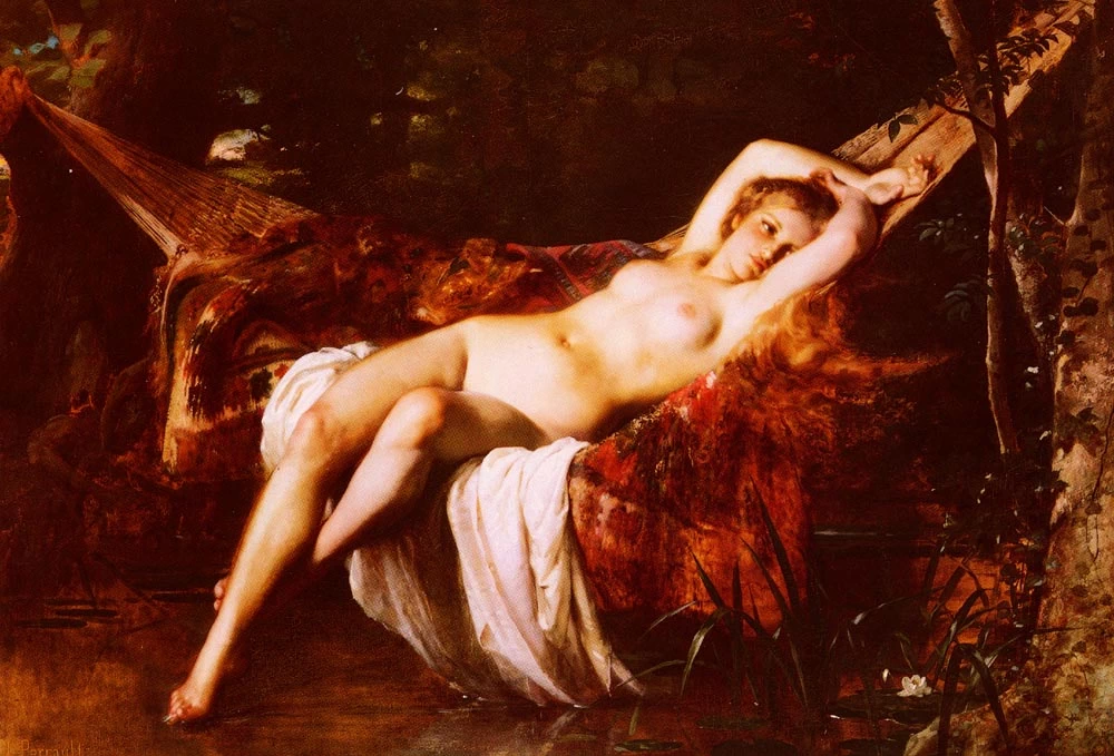 La bagnante, 1875